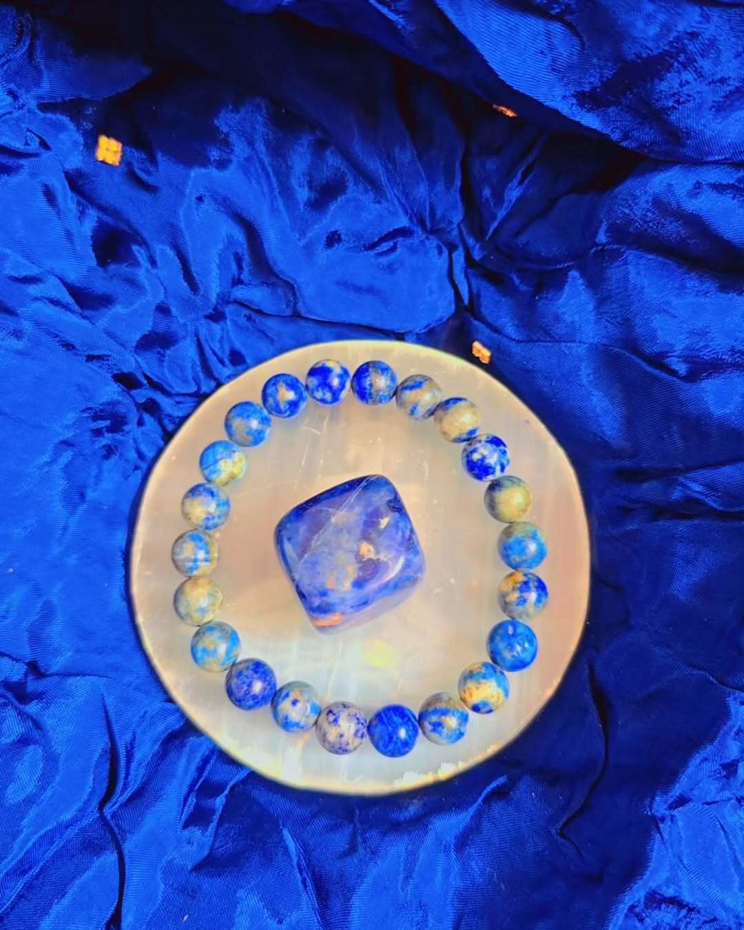 Wisdom & Clarity Lapis Lazuli Set – Bracelet